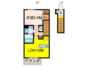 プランドールの物件間取画像